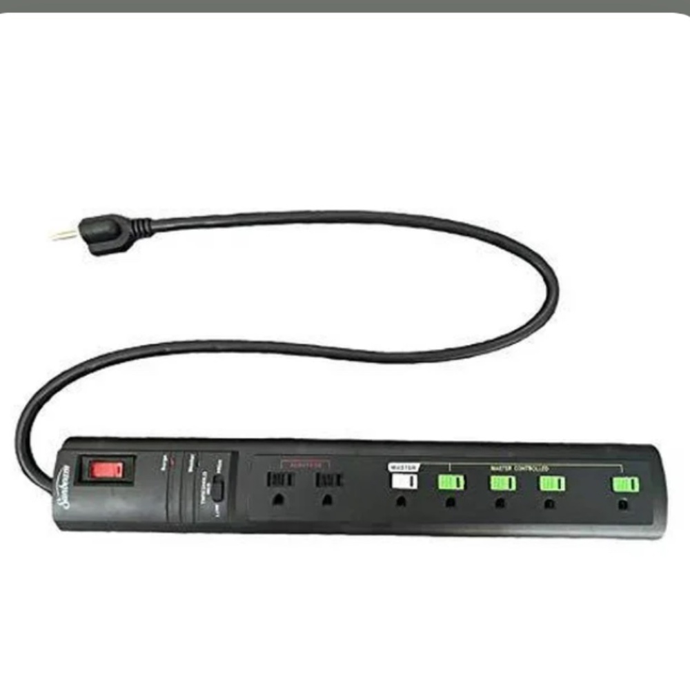 Sunbeam Advanced 7 Outlet Power Strip New In Box - Picture 7 of 7